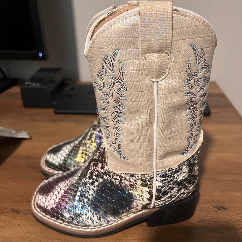 Toddler girls cowboy boots